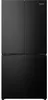 Réfrigérateur américain 483l no frost noir - Hisense - Voir les images du produit 3