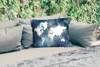 MuchoWow® Outdoor Kissen - Weltkarte - Sternenhimmel - Produktbild-Vorschau 2