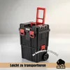 Gereedschapswagen XL 2-in-1 met grote wielen, robuust en Productafbeelding-voorbeeld 7
