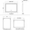 LED Badspiegel Badezimmerspiegel 90x60 mit Beleuchtung Produktbild-Vorschau 6