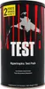 A black cylindrical container of a dietary supplement with red vertical stripes and a silhouette of a muscular person. Náhled obrázku produktu