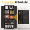 HOMCOM Aktenschrank, Abschließbar, mit Rollen, Produktbild-Vorschau 6