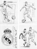 Real Madrid Sada na maľovanie, omaľovánky + pastelky, sada Náhľad obrázku produktu 6