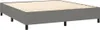 vidaXL Box spring posteľný rám tmavosivý 160x200 cm látka Náhľad obrázku produktu 3