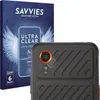 A product shot showing a phone case with a camera protector applied, alongside its packaging. Produktbild-Vorschau