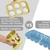 Blumtal Eiswürfelformen Silikon 3er Set - 6er Eiswürfelform Produktbild-Vorschau 3