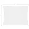 Parasole a Vela Oxford Rettangolare 3x4,5 m Bianco Anteprima dell’immagine prodotto 6