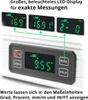 A digital inclinometer with multiple LED displays showing measurements. Anteprima dell’immagine prodotto