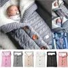 Baby Schlafsack für Kinderwagen Winter Gestrickt Schlafsack Produktbild-Vorschau 7