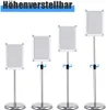 Praesentationsstaender Metall, Plakatstaender Infostaender, Produktbild-Vorschau 5