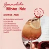 A recipe for a summer drink with ingredients listed and a picture of the drink. Produktbild-Vorschau