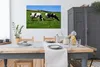 MuchoWow® Poster Kuh - Tiere - Gras 120x90 cm - Wandbild Produktbild-Vorschau 3