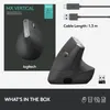 Logitech Wireless Mouse MX Vertical ergonomisch black Náhľad obrázku produktu 43
