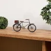8BL-17986 Blech-Fahrrad mit Koffer schwarz Productafbeelding-voorbeeld 2