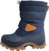 A single blue winter boot for children is shown against a white background. Voir les images du produit