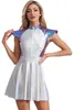 Damen Alien Kostüm Space Girl Metallic Gr 3XL Kleid mit Produktbild-Vorschau 2
