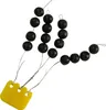 FTM New Generation Gummiperlen 5mm schwarz - 16 Perlen Produktbild-Vorschau 2