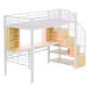Merax Etagenbett Hochbett 90×200 cm mit Schreibtisch, Produktbild-Vorschau 10