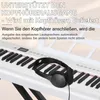 LEADZM Digitales Piano Keyboard 88 Tasten, tragbares Produktbild-Vorschau 3