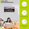 ARTland Leinwandbild Skyline 1 Größe: 150x75 cm Produktbild-Vorschau 2