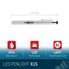 Lampe de poche Ansmann X15 LED Silver Pen Voir les images du produit 7