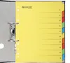 Register für Ordner A4 Karton 10 farbige Tabs in 5 Produktbild-Vorschau 4