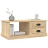 vidaXL Couchtisch Sonoma-Eiche 90x50x35 cm Holzwerkstoff Produktbild-Vorschau 4