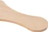 A close-up shot of a wooden spatula or scraper. Produktbild-Vorschau