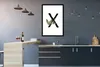 MuchoWow® MuchoWow® Gerahmtes Poster Blätter - Alphabet - Produktbild-Vorschau 5