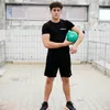 Matchu Sports Medizinball 3 kg aus Gummi Ø 21 cm - Produktbild-Vorschau 6