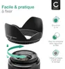 CELLONIC Pare-soleil Ø 62mm compatible avec Ø 62mm Voir les images du produit 3