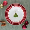 3pcs Rêve de Noël Set de bols de service 650ml 1L 1,3L Bol Voir les images du produit 5