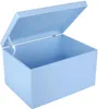 Creative Deco XXL Blau Große Holzkiste Aufbewahrungsbox Produktbild-Vorschau 3