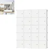 LZQ Kleiderschrank Garderobenschrank, 20 Kubus Kunststoff Produktbild-Vorschau 1