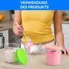 4er Set Eiscremebecher ,24oz (700 ml) kompatibel mit Ninja Produktbild-Vorschau 2