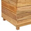 vidaXL Lit surélevé 150x40x55 cm teck vieux bois et acier Voir les images du produit 15