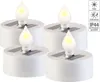4er-Set Solar-LED-Teelichter mit Dämmerungs-Sensor, IP44, Produktbild-Vorschau 1