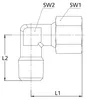 Riegler Winkel-Einschraubverschraubung, NPT 1/8 a., Rohr-Ø Produktbild-Vorschau 2
