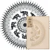 Mandala Große Malschablonen Durchmesser 220 cm, Produktbild-Vorschau 1