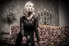 Gothicana by EMP Damen schwarzes Langarm-Kleid tailliert Produktbild-Vorschau 8
