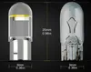 4x LED Glühlampe W5W T10 COB 360° – LED Standlicht Produktbild-Vorschau 20