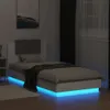 A bedroom scene with a bed illuminated by LED lights. Anteprima dell’immagine prodotto