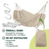 KRUMAD Amaca da esterno stile Boho 190x150 cm Beige Portata Anteprima dell’immagine prodotto 4