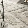 Hochflor Teppich Wohnzimmer Shaggy 3D Optik Ethno Boho Produktbild-Vorschau 3