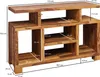 Wohnling Sideboard & TV Schrank Massiv 120 x 40  cm Produktbild-Vorschau 9