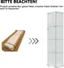 Vitrine en verre ProximaX avec porte simple et 4 niveaux, Voir les images du produit 7