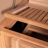 Strandkorb-Set - bene living - Ammersee Teak - PE grau - Produktbild-Vorschau 21