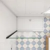 AICA Walk in Dusche 100x200cm 8mm NANO ESG für Duschwand Produktbild-Vorschau 3