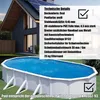 Planet Pool Premium Ovalpool-Set 7,30 x 3,75  x 1,20 m Produktbild-Vorschau 4