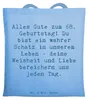 Mr. & Mrs. Panda Jutebeutel Spruch 68. Geburtstag Schatz - Produktbild-Vorschau 1